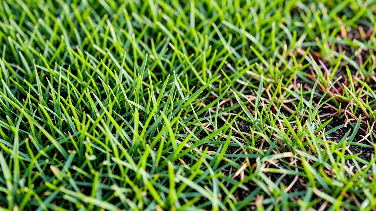 Editorial photograph illustrating choosing grass type by climate