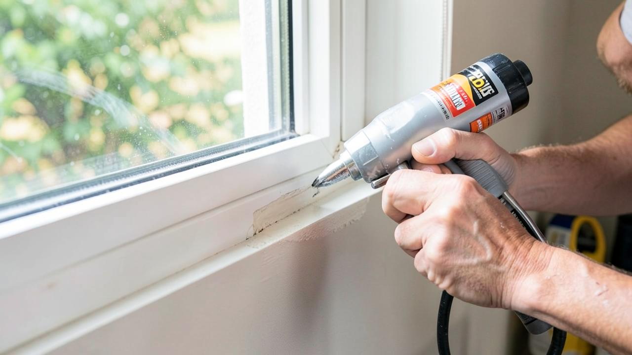 Editorial photograph illustrating exterior caulk and sealant selection