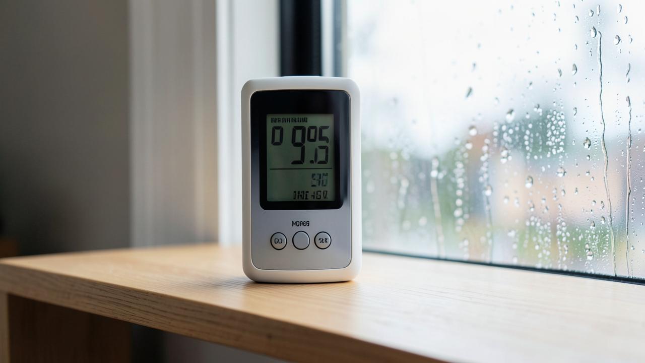 Editorial photograph illustrating humidity control by season guide