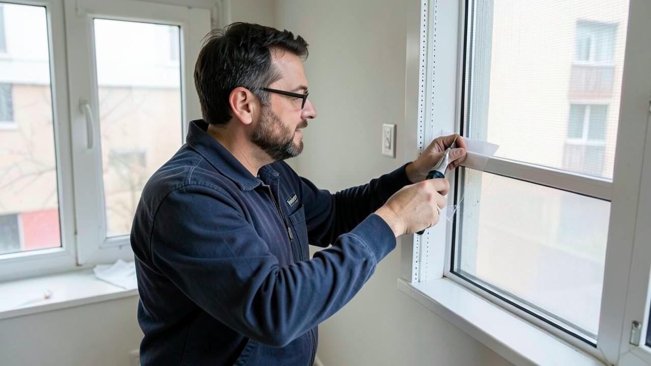 Editorial photograph illustrating insulating and weatherizing a rental cheaply