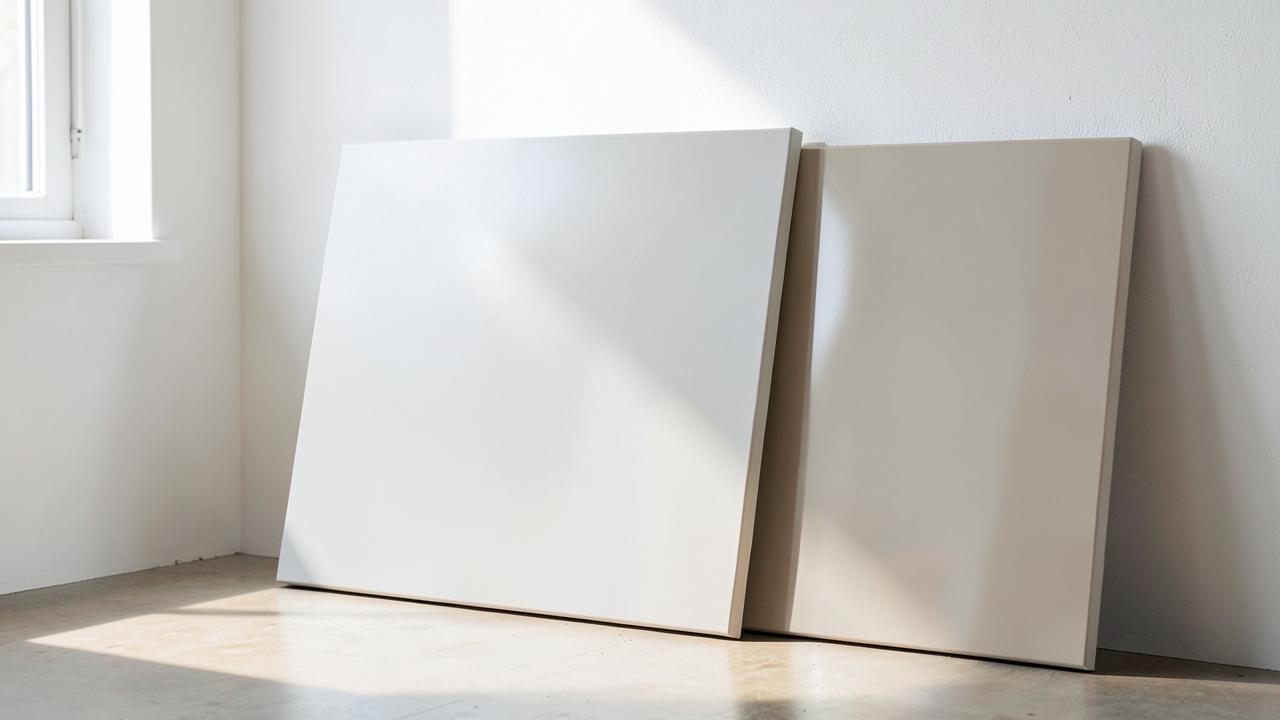 Editorial photograph illustrating paint sheen by room guide