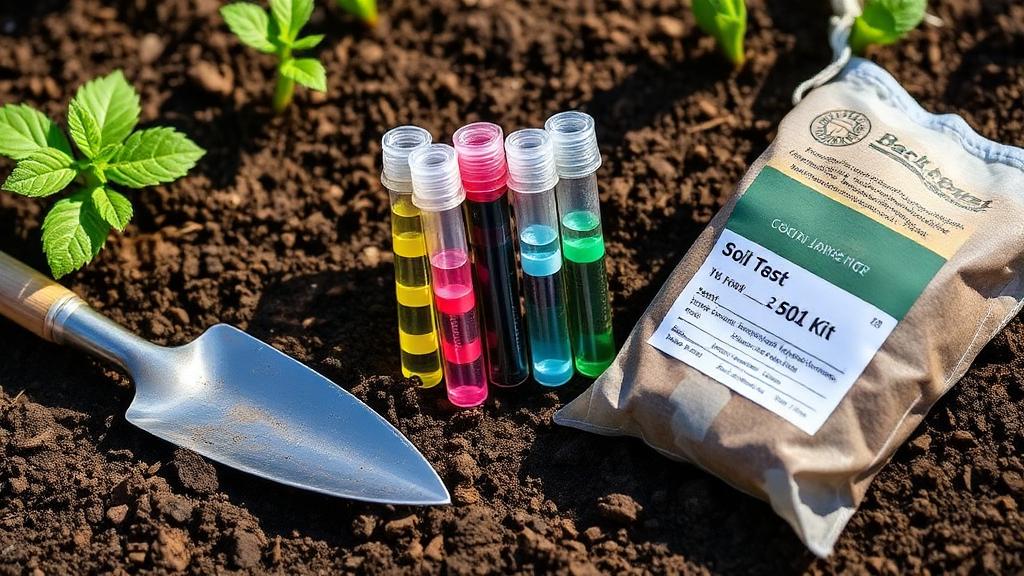 Editorial photograph illustrating soil testing explained