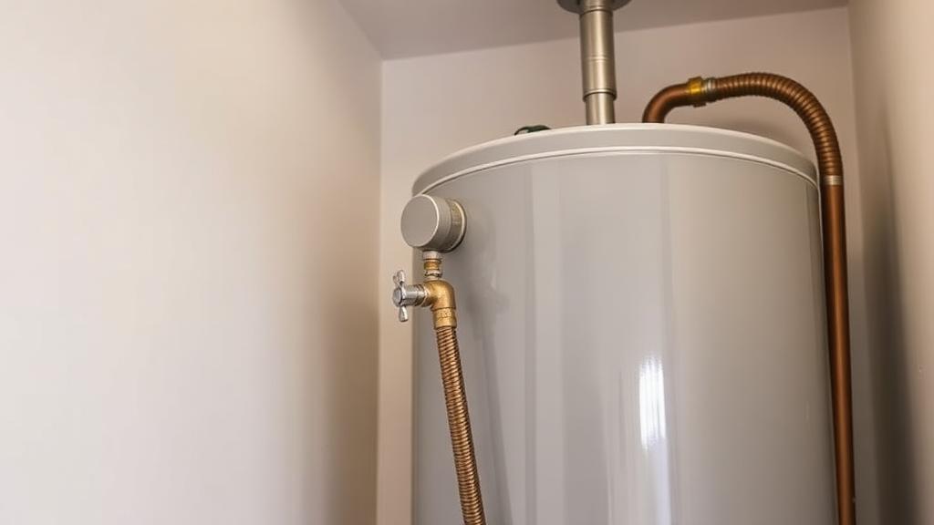Editorial photograph illustrating water heater maintenance guide
