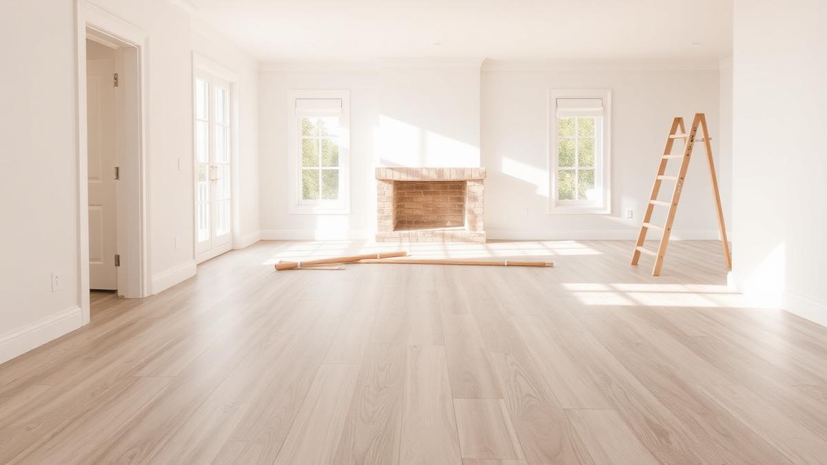 New Vinyl Flooring Needs to Air Out Before It's 'Finished'